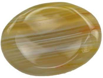 Banded Agate Worry Stone