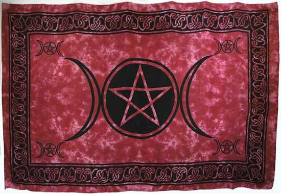 Triple Moon Pentagram 72" X 108"
