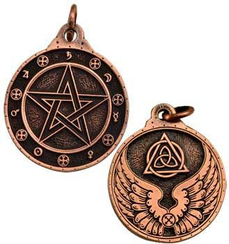 Pentagram Copper Color
