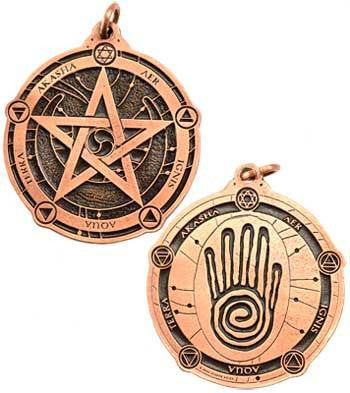 Protection Pectoral Copper Color