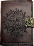 Tree Of Life Leather W- Latch