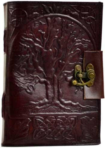 Tree Of Life Leather W- Latch