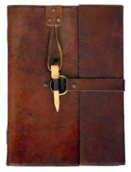 Leather W- Peg Closure