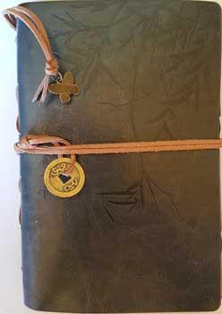 Grey I Ching Bamboo Journal