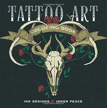 Tattoo Art Coloring Book