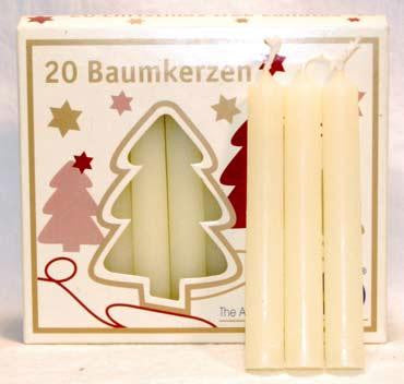 Ivory Chime Candle 20pk