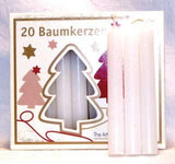 White Chime Candle 20pk