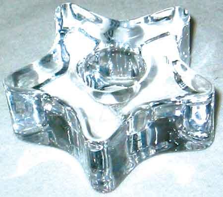 Glass Star Chime Holder