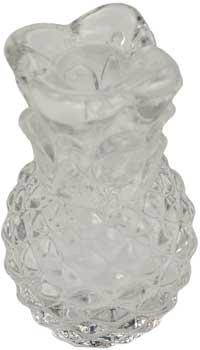 Clear Glass Pineapple Holder