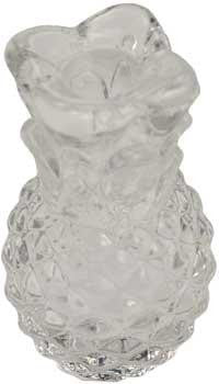 Clear Glass Pineapple Holder