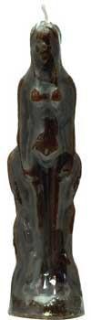 Brown Female Candle