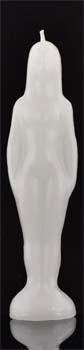 White Female Candle