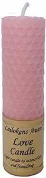 4 1-4" Love Lailokens Awen Candle