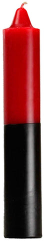 9" Red- Black Pillar