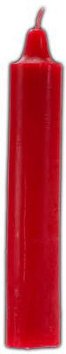 9" Red Pillar