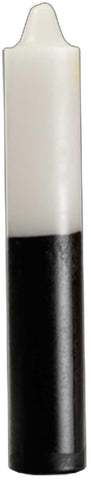 9" White- Black Pillar