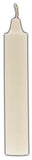 9" White Pillar