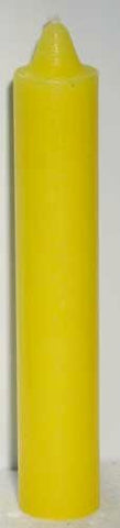 9" Yellow Pillar