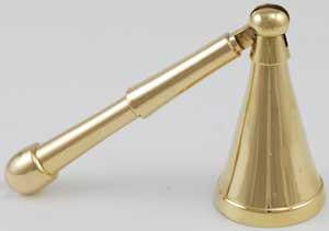 Long Belled Brass Snuffer