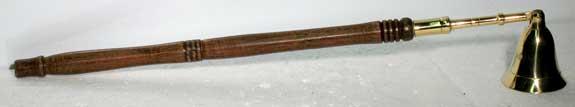 Brass Snuffer W-wood Handle