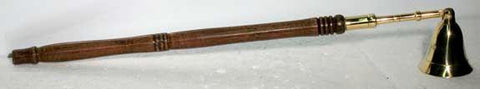 Brass Snuffer W-wood Handle