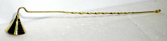 Spiral Brass Snuffer