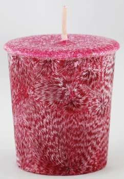 Dragon's Blood Palm Votive(dark Red)