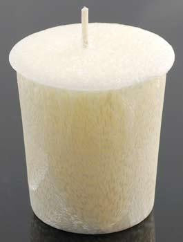 Nag Champa Palm  Votive(cream)