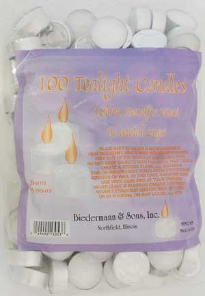 Tealight Candles 100-pk
