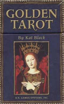 Golden Tarot  Dk & Bk (blue)