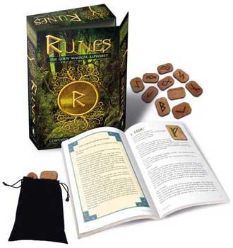 Runes: Gods Magical Alphabet (deck & Book) By Bianca Luna