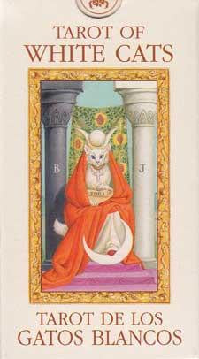 Tarot Of White Cats Mini Deck