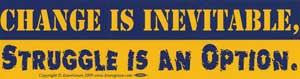 Change Is Inevitable