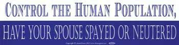 Control The Human