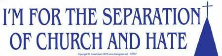 I'm For The Separation