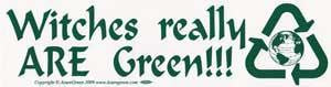Witches Really Are Green