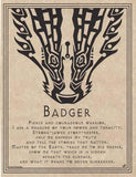 Badger Prayer