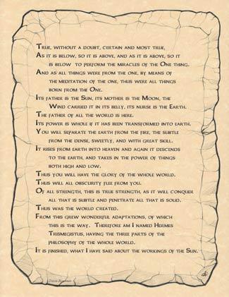 Emerald Tablet