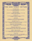 Nine Noble Virtues Poster