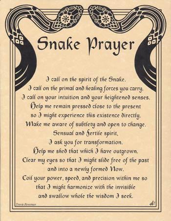 Snake Prayer