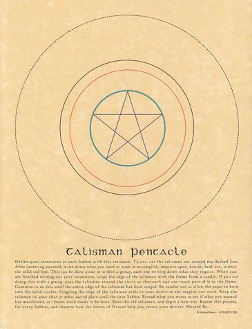 Talisman Pentacle Poster
