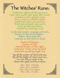 Witches' Rune Poster