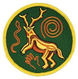 Paleo Shaman Iron-on Patch 3"