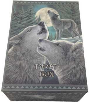 4" X 5 1-2" Wolf Song Tarot Box