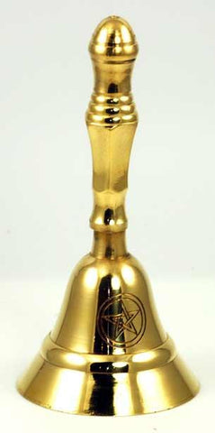 Pentagram Hand Bell 6"