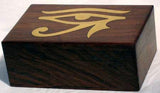 Brass Inlaid Eye Of Horus Box 4"x6"
