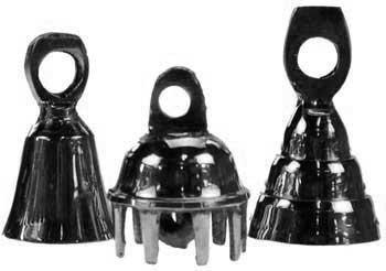 Chrome Bell 3-4"