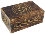 Celtic Circle Pentagram Box 4"x6"
