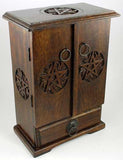 Wooden Pentagram Cupboard 10 1-2"