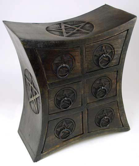 Pentagram Herb Cupboard 9 1-2"
